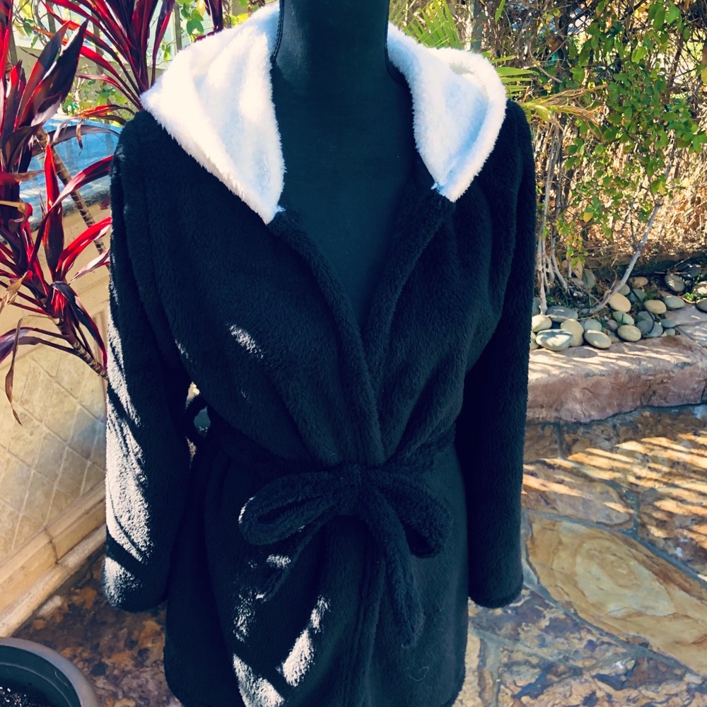 Panda Bear Hooded Robe